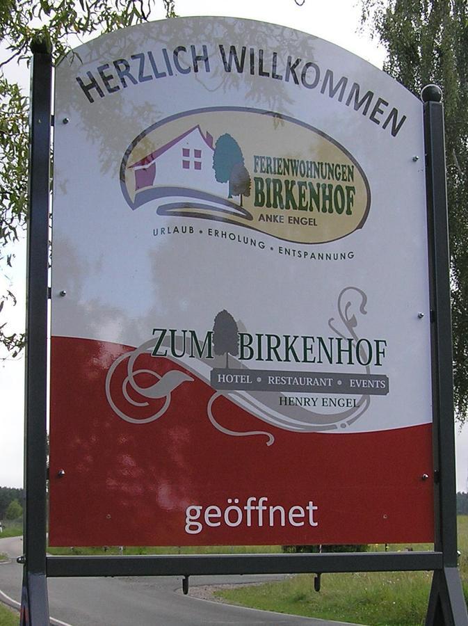 Hotel Zum Birkenhof Stechlin Екстериор снимка